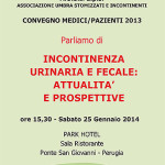 Incontinenza urinaria e fecale: attualità e prospettive